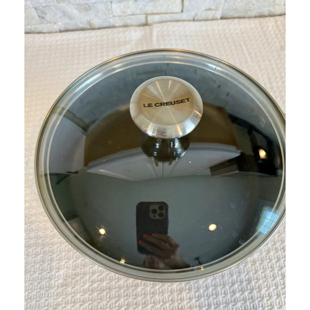 Le Creuset Toughened Nonstick PRO Saute Pan with Glass Lid, 3.5 Quart